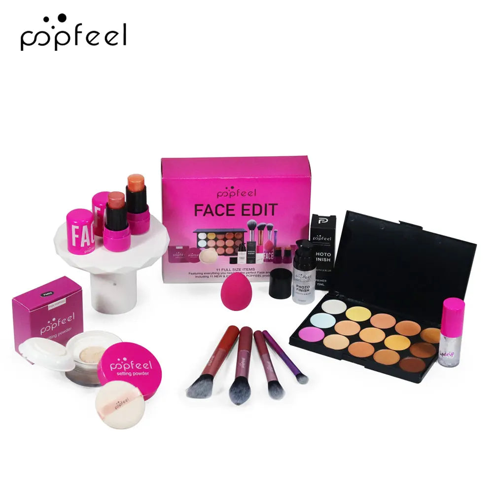 POPFEEL Kit de Maquiagem Completo