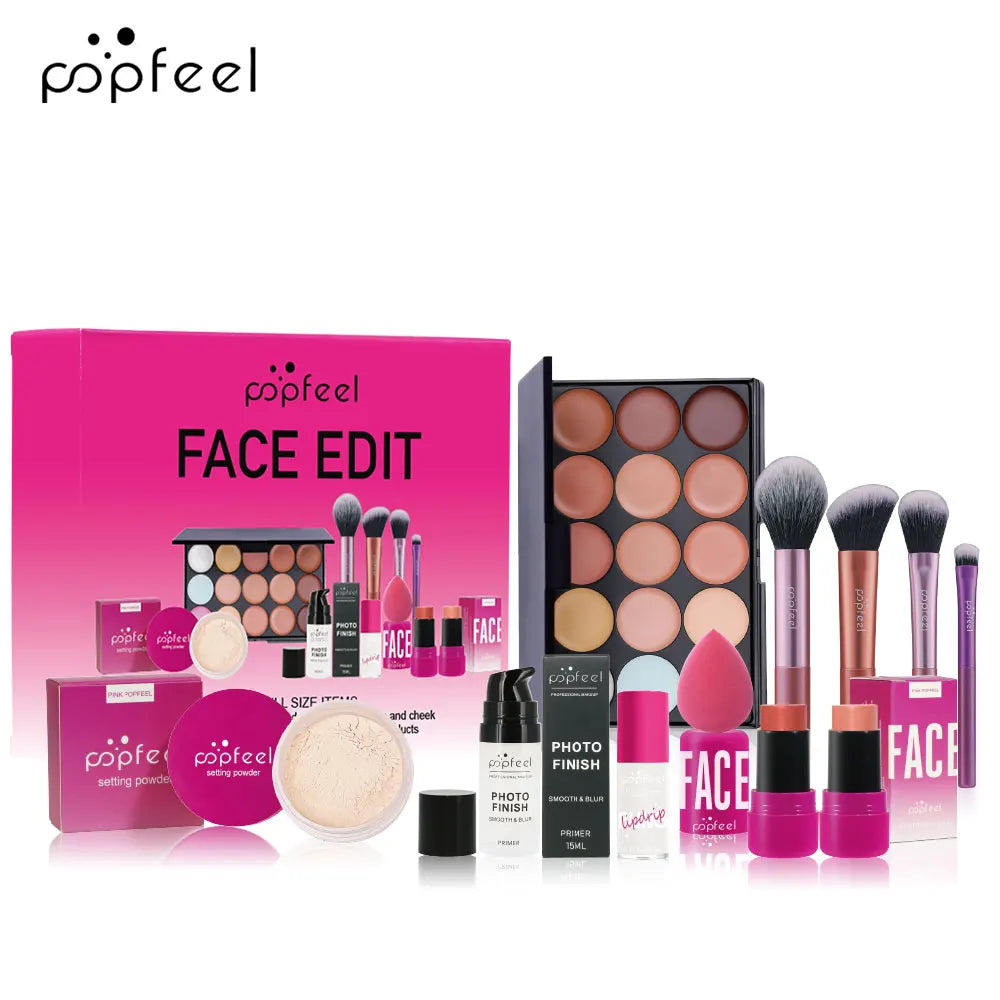 POPFEEL Kit de Maquiagem Completo